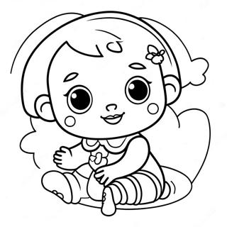 Cute Baby Alive Coloring Page 11981-9395