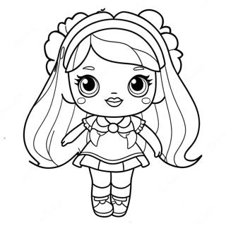 Lol Surprise Dolls Coloring Page 12011-9417