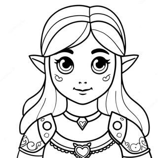 Zelda Coloring Pages