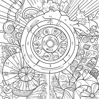 Math Mystery Coloring Page 12180-9558