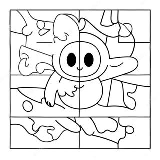 Fun Addition Puzzle Coloring Page 12181-9555