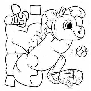 Fun Addition Puzzle Coloring Page 12181-9556