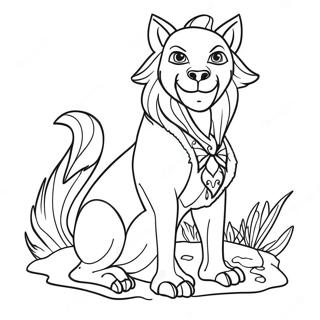 Therian Coloring Pages