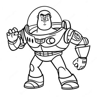 Buzz Lightyear Coloring Pages