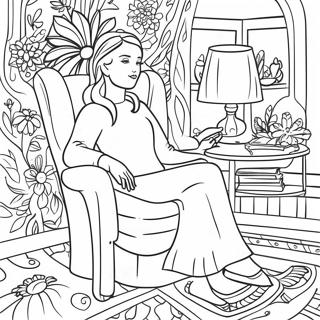 Therapy Coloring Page For Relaxation 12250-9606