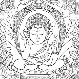 Mindfulness Therapy Coloring Page 12251-9624