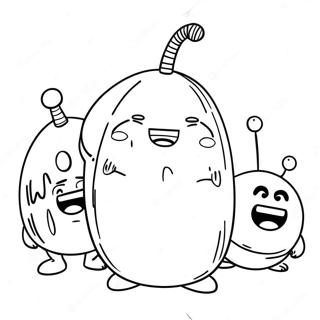 Oddbods Coloring Page 12270-9614