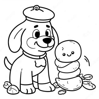 Chip And Potato Coloring Pages