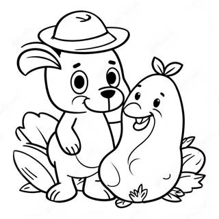 Chip And Potato Coloring Page 12290-9634