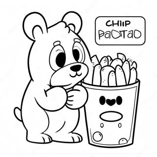 Chip And Potato Coloring Page 12290-9635