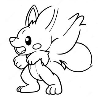 Lucario Coloring Page 12310-9667