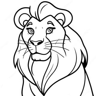 Mufasa Lion King Coloring Pages