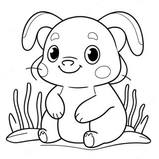 Cute Mini Animal Coloring Pages 12331-9688