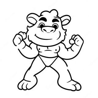 Bam Bam Coloring Pages