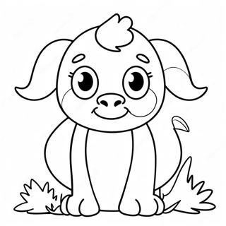 Bam Bam Coloring Page 12340-9676