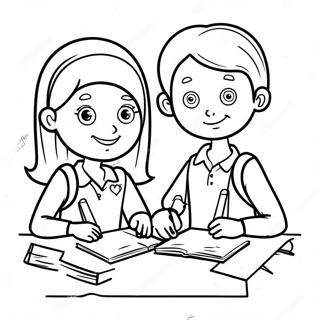 For 2nd Graders Coloring Pages