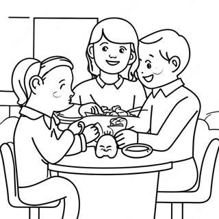 Manners Coloring Pages