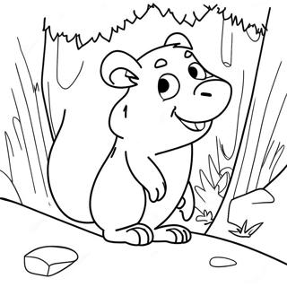 Grizzy And The Lemmings Coloring Pages