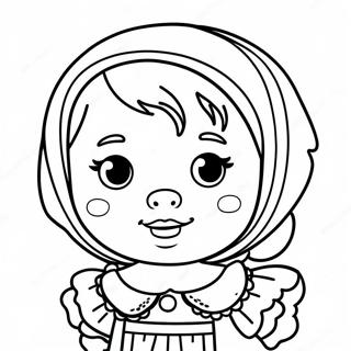 Baby Doll Coloring Pages