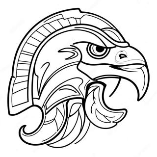 Seahawks Logo Coloring Page 12550-9842