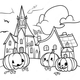 Halloweentown Coloring Pages