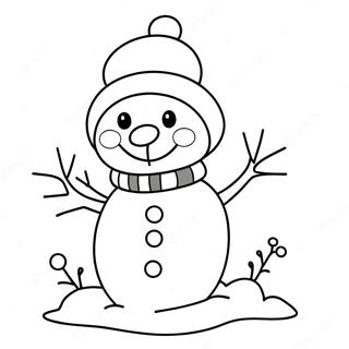 Cute January Coloring Pages