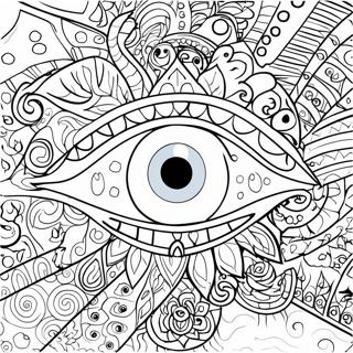 Evil Eye Coloring Pages