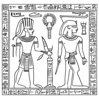 Ancient Egypt Coloring Pages