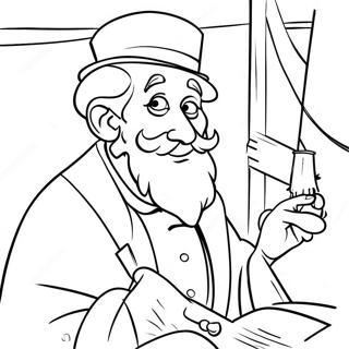 A Christmas Carol Coloring Pages