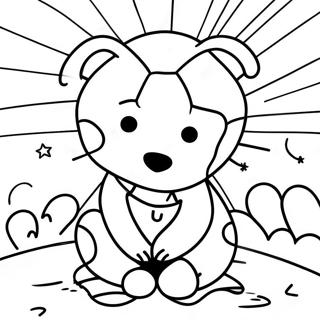 Romero Britto Coloring Page 12670-9956