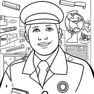 Career Coloring Pages