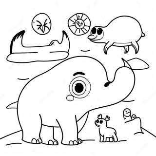 Arctic Animals Coloring Pages