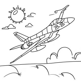 Air Force Coloring Page 12730-9986