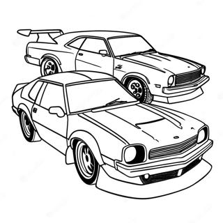 Jdm Car Coloring Page 12740-9992