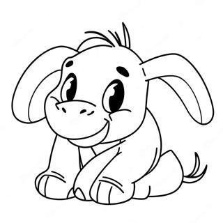 Eeyore Coloring Page 1280-1016