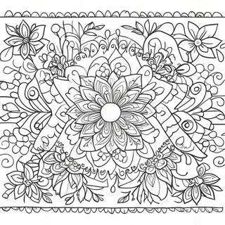 Papel Picado Boyama Sayfası 12820-10079