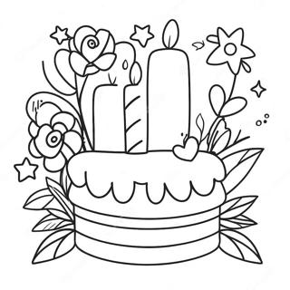 Happy Anniversary Coloring Page 12830-10066