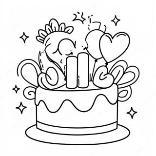 Happy Anniversary Coloring Page 12830-10067