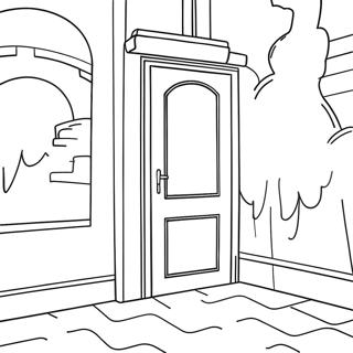 Roblox Doors Rush Adventure Coloring Page 12860-10098