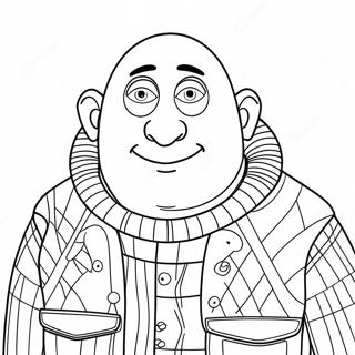 Gru Coloring Page 12900-10142