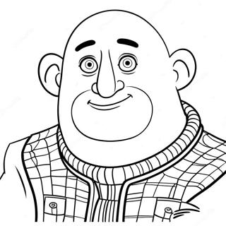 Gru Coloring Page 12900-10143