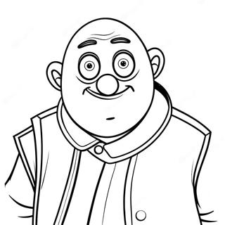 Gru Coloring Page 12900-10144