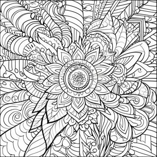 Bold Line For Adults Coloring Pages