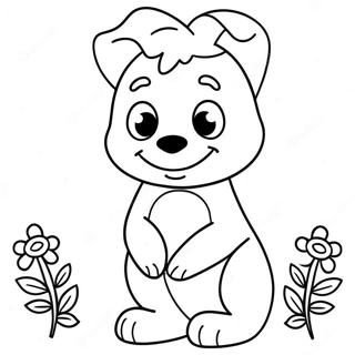 Bluey Mum Coloring Pages