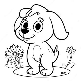 Bluey Mum Coloring Page 12940-10150