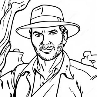 Indiana Jones Coloring Pages