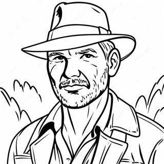 Indiana Jones Adventure Coloring Page 12950-10175