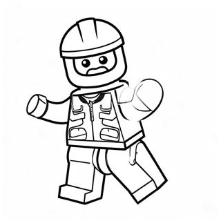 Lego Fortnite Coloring Pages