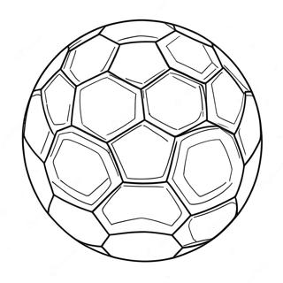 Soccer Ball Coloring Page 13030-10229