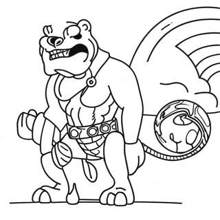 Brozone Coloring Pages